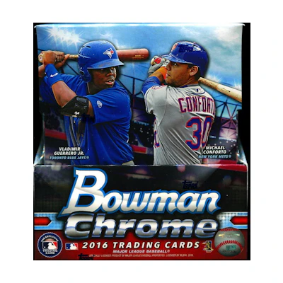 2016 Bowman Chrome Baseball Hobby Box
