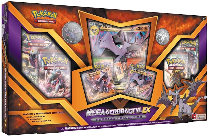 2016 Pokemon TCG Mega Aerodactyl EX Premium Collection