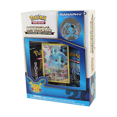 2016 Poké TCG Mythical Pokemon Collection Manaphy
