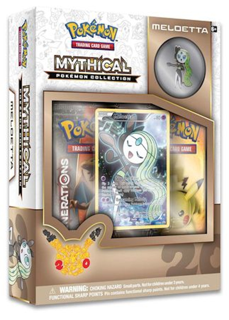 2016 Pokemon TCG Mythical Pokemon Collection Meloetta