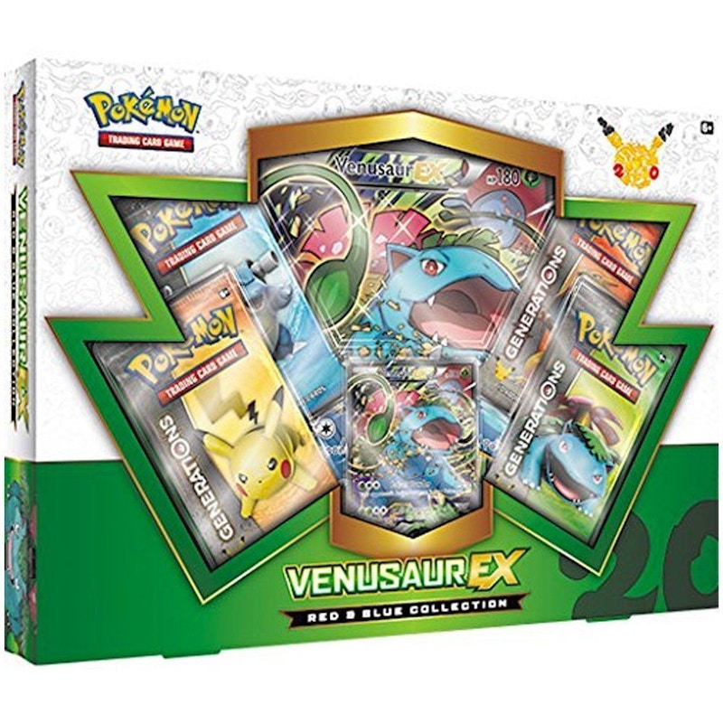 2016 Pokemon TCG Red & Blue Collection Venusaur EX