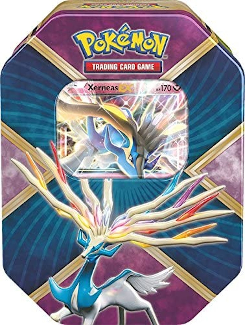 Buy 2016 Pokemon TCG Tin Kalos Bersinar Xerneas EX Bersinar