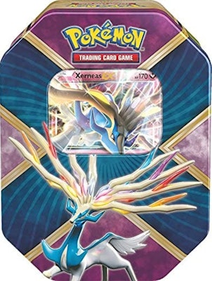 2016 Pokemon TCG Tin Kalos Bersinar Xerneas EX Bersinar Buy 2016 Pokemon TCG Tin Kalos Bersinar Xerneas EX Bersinar