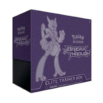2016 Poké TCG XY BREAKthrough Elite Trainer Box Mewtwo X