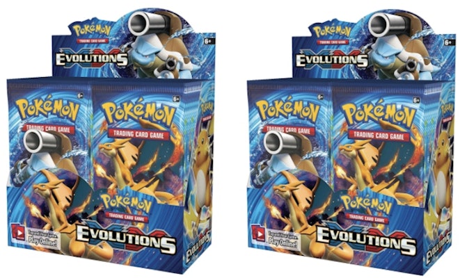 Kotak Booster 2016 Pokemon XY Evolutions 2X Lot Buy Kotak Booster 2016 Pokemon XY Evolutions 2X Lot
