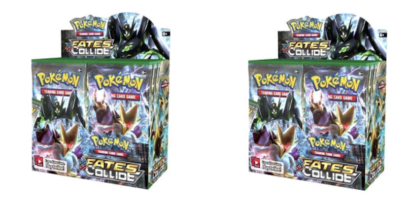 2016 Pokemon XY Fates Collide Booster Box 2X Lot