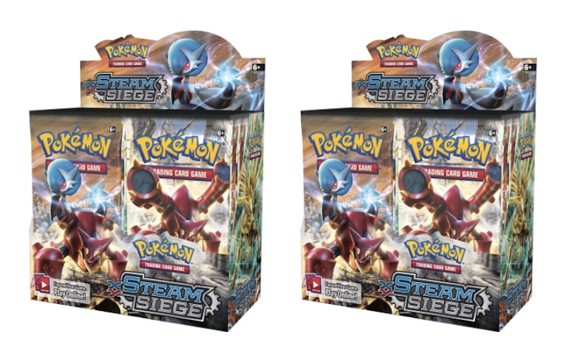 2016 Pokemon XY Steam Siege Booster Box 2X Lot