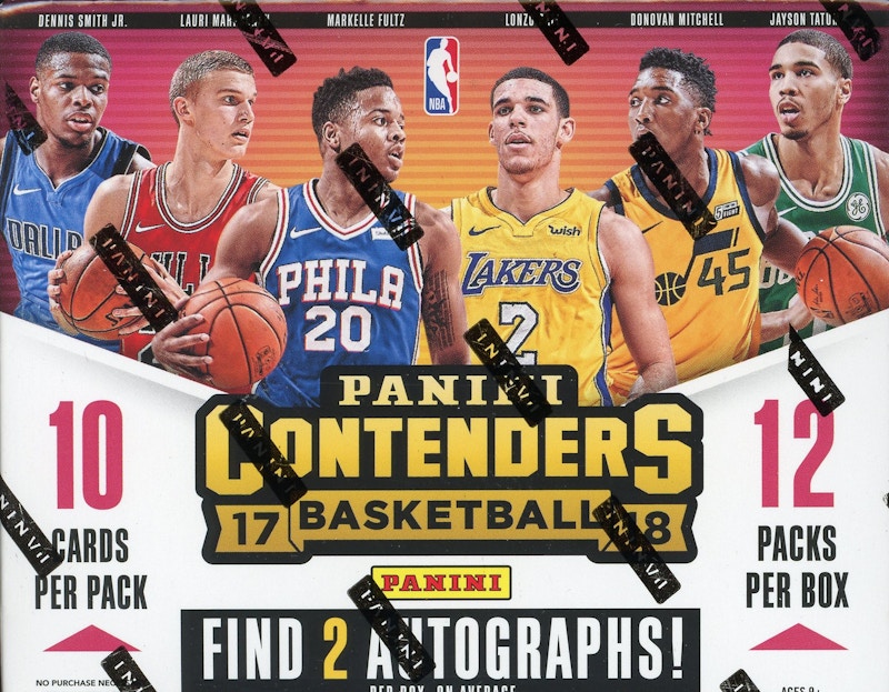 2017-18 Panini Contenders Basketball Hobby Box