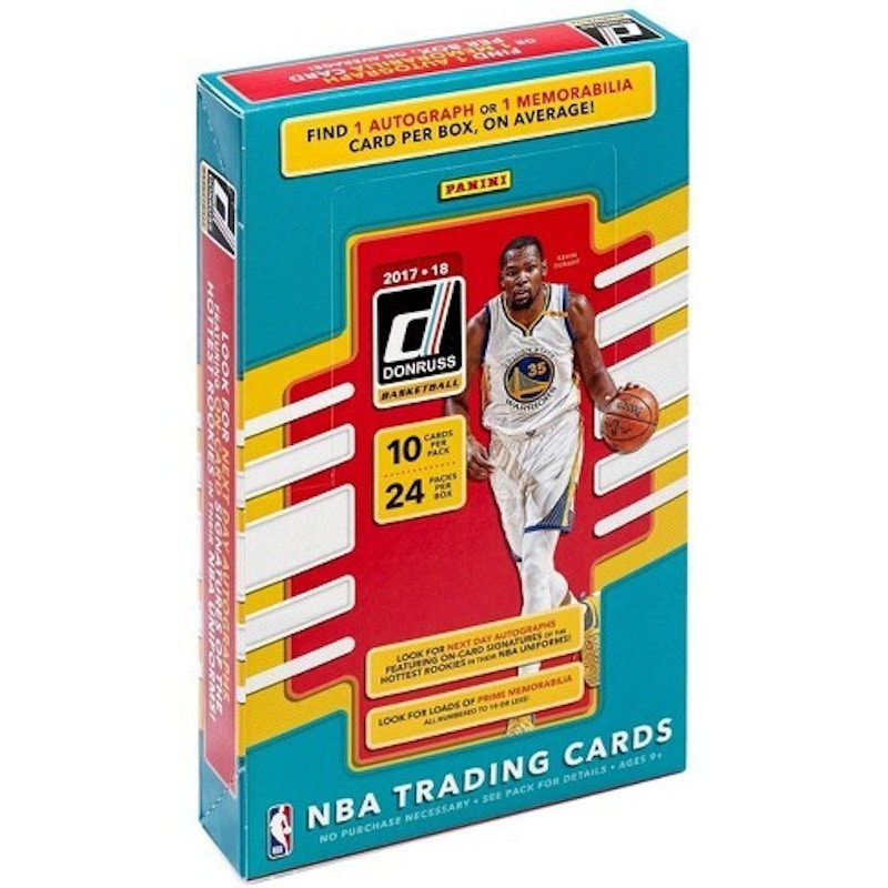 Buy 2017-18 Panini Donruss NBA 球星卡收藏盒