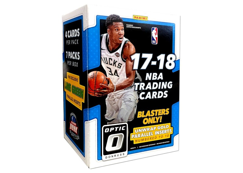 2017-18 Panini Donruss Optic Basketball Blaster Box