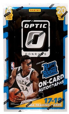 2017-18 Panini Donruss Optic 籃球零售盒 Buy 2017-18 Panini Donruss Optic 籃球零售盒