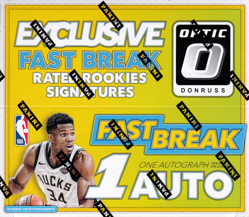 2017-18 Panini Donruss Optic Fast Break Basketball Hobby Box