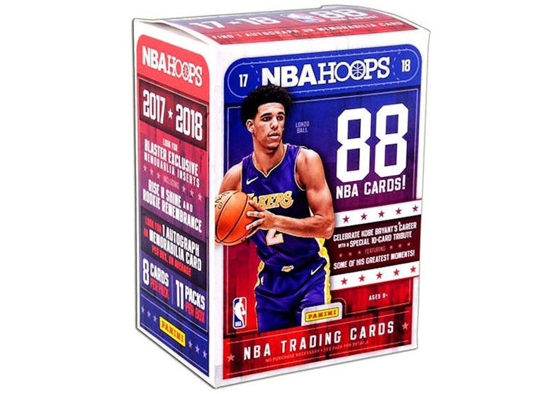 2017-18 Panini Hoops Basketball Blaster Box