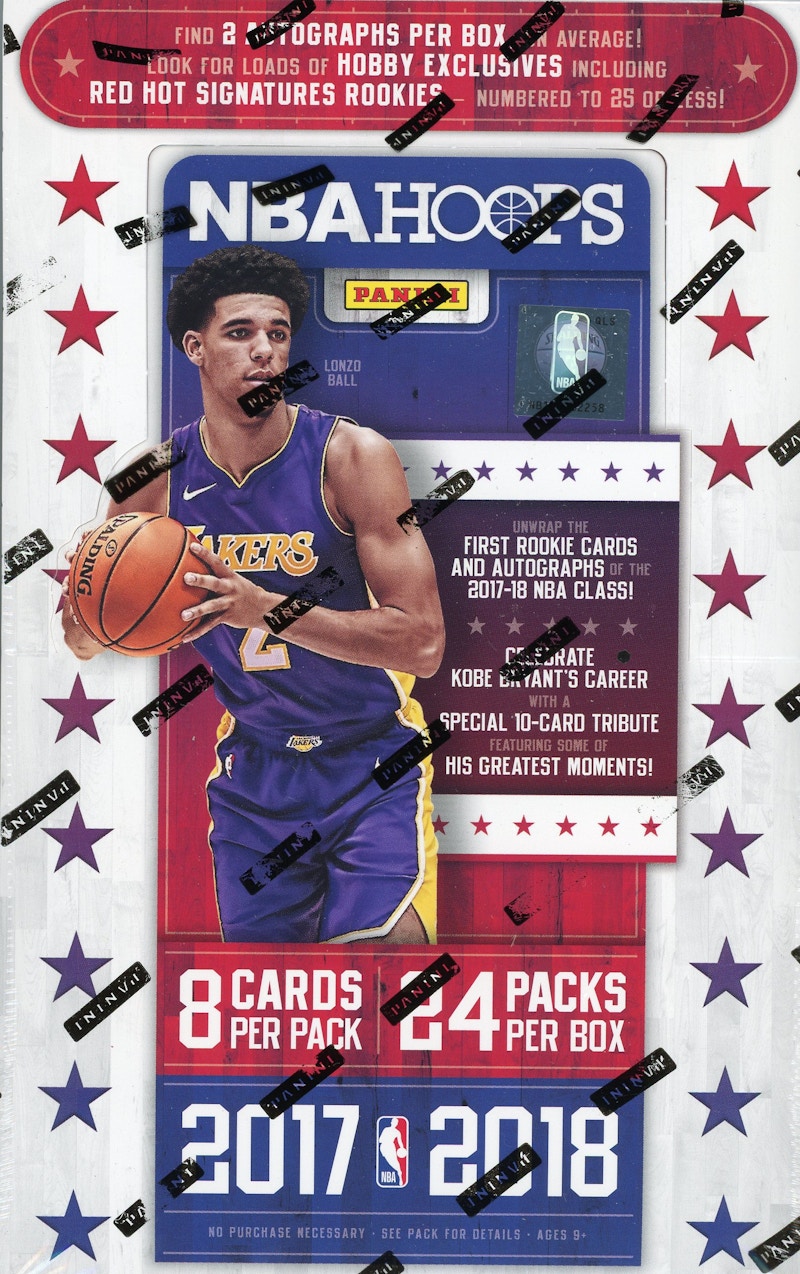 2017-18 Panini Hoops Basketball Hobby Box