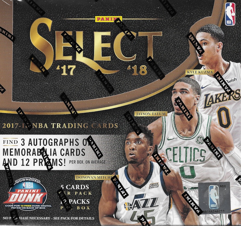 Buy Caja Hobby de Baloncesto Panini Select 2017-18