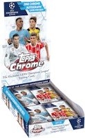 2017-18 Topps Chrome UEFA Champions League Soccer Hobby Box 2017-18 Topps Chrome UEFA Champions League Soccer Hobby Box