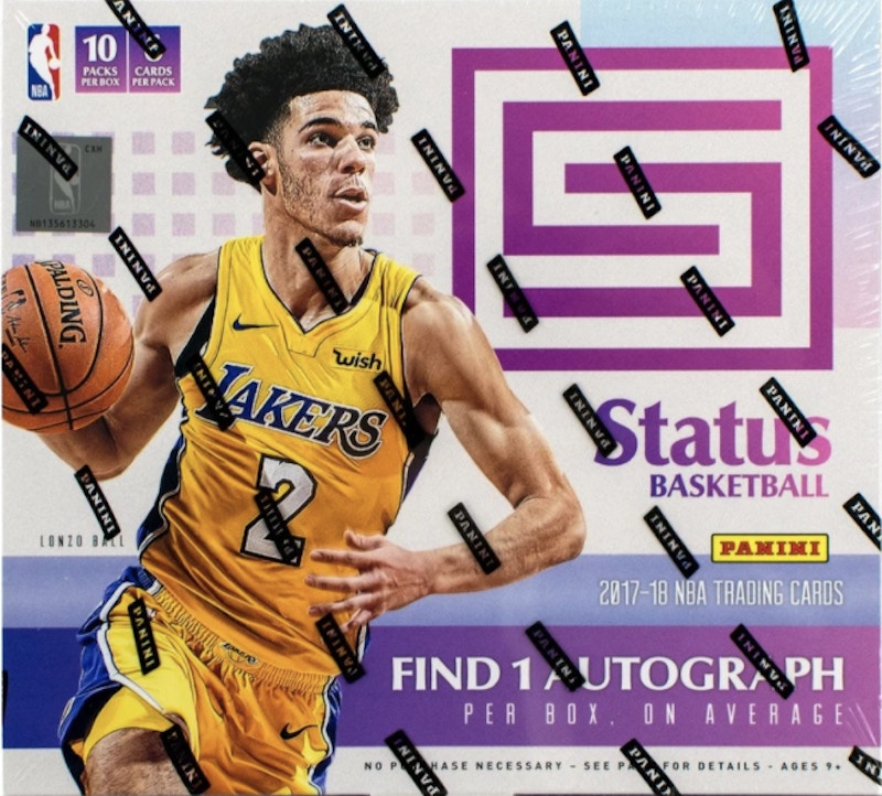 2017 Panini Status Basketball Hobby Box