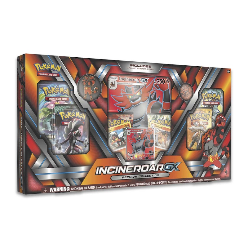 2017 Pokemon TCG Incineroar GX Premium Collection