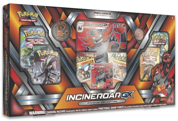 2017 Pokemon TCG Incineroar GX Premium Collection Buy 2017 Pokemon TCG Incineroar GX Premium Collection