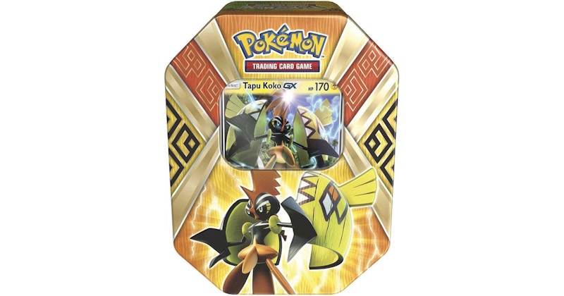 Buy 2017 Pokemon TCG Tin Penjaga Pulau Tapu Koko GX