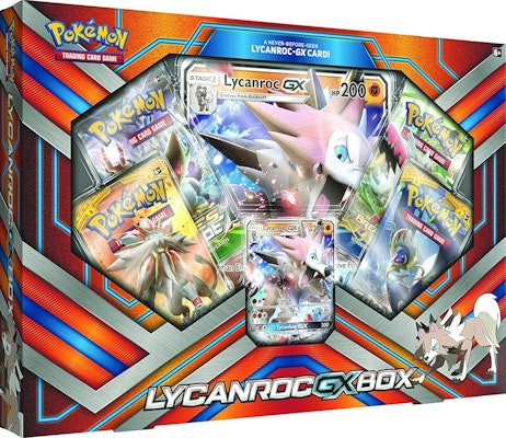 Caja 2017 Pokemon TCG Lycanroc GX Buy Caja 2017 Pokemon TCG Lycanroc GX