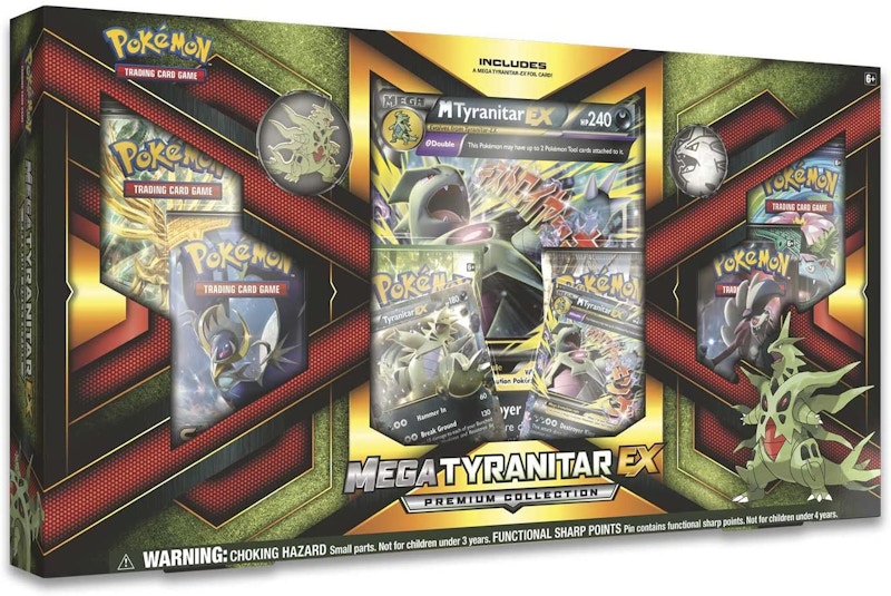 Buy 2017 Pokemon TCG Mega Tyranitar EX Premium Collection