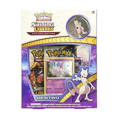 2017 Poké TCG Shining Legends Pin Collection Mewtwo