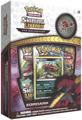 2017 Pokemon TCG Shining Legends Pin Collection Zoroark Buy 2017 Pokemon TCG Shining Legends Pin Collection Zoroark