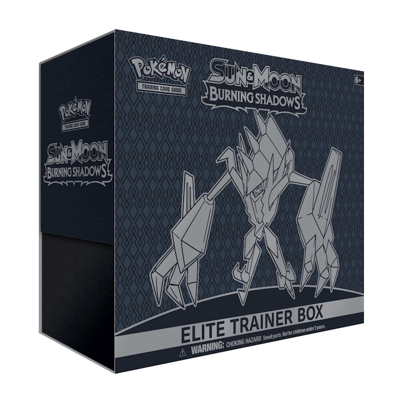 2017 Pokemon TCG Sun & Moon Burning Shadows Elite Trainer Box