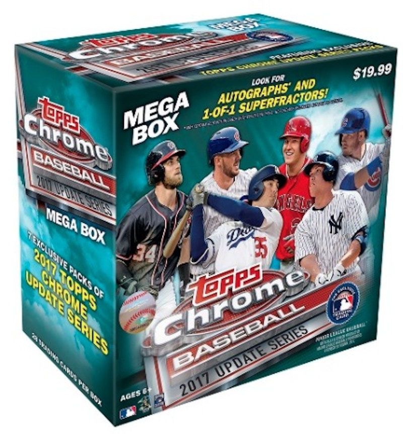 Buy 2017 Topps Chrome Update メガボックス

