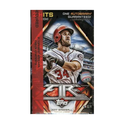 2017 Topps Fire Baseball Hobby Box