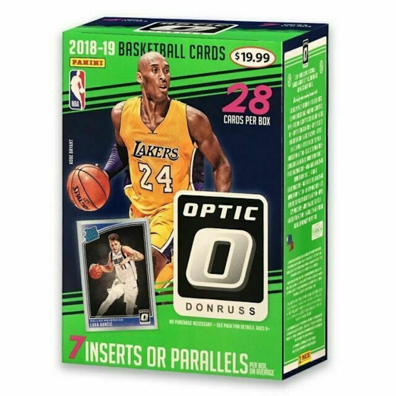 2018-19 Panini Donruss Optic Basketball Blaster Box