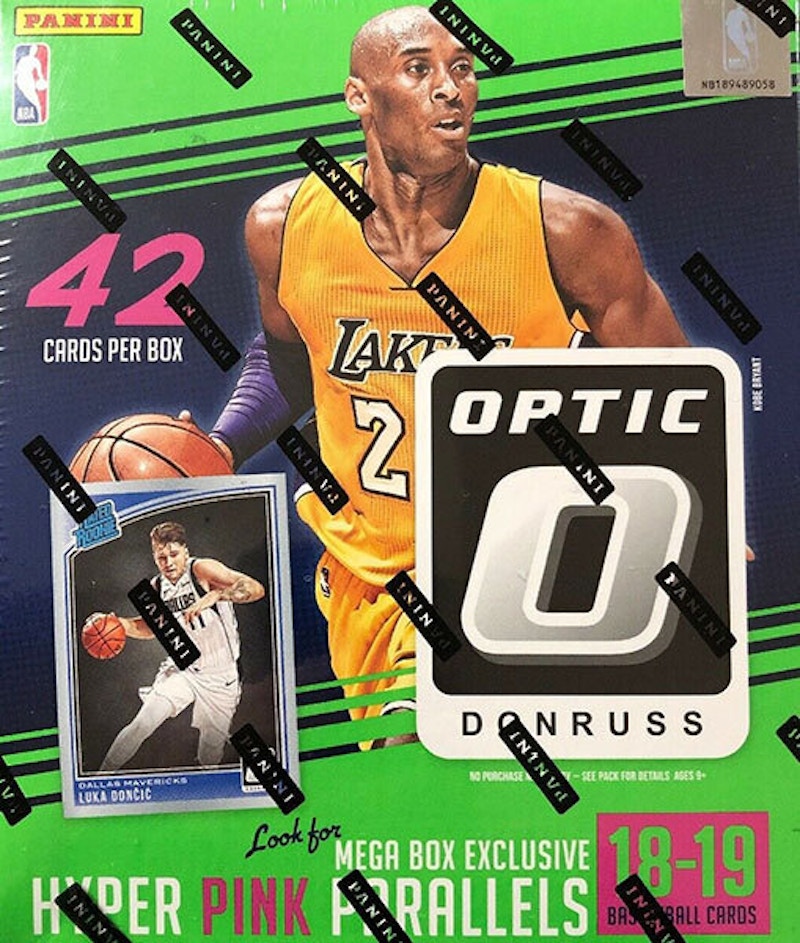 2018-19 Panini Donruss Optic Basketball Mega Box 42 ct