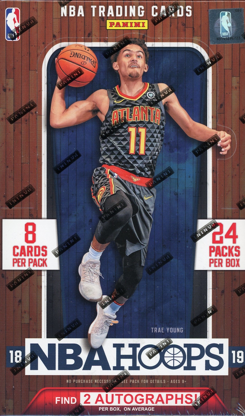 2018-19 Panini Hoops Basketball Hobby Box
