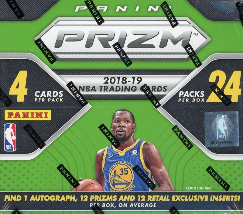 2018-19 Panini Prizm Basketball Retail Box