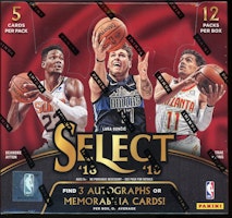 2018-19 Panini Select Basketball Hobby Box 2018-19 Panini Select Basketball Hobby Box