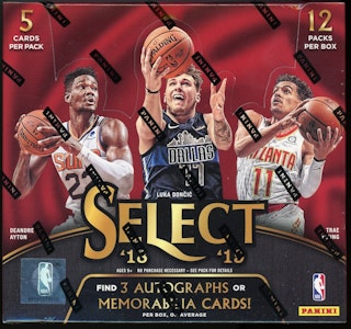 2018-19 Panini Select 籃球收藏盒 Buy 2018-19 Panini Select 籃球收藏盒
