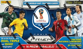 2018 Panini Prizm World Cup Soccer Hobby Box 2018 Panini Prizm World Cup Soccer Hobby Box