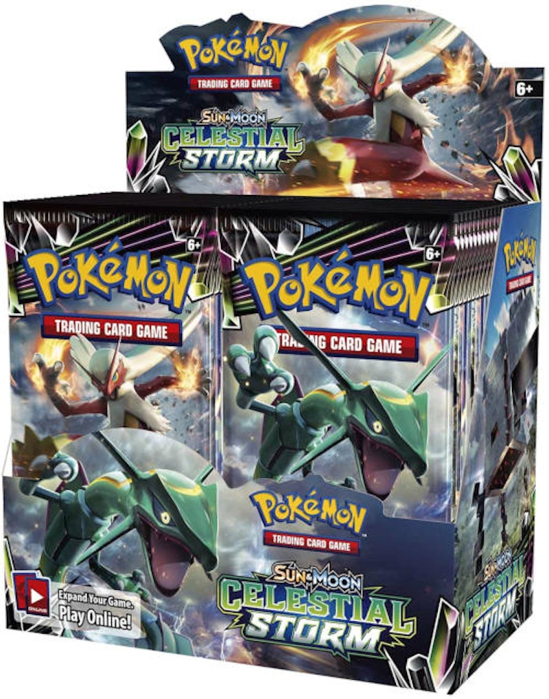 2018 Pokemon Sun & Moon Celestial Storm Booster Box