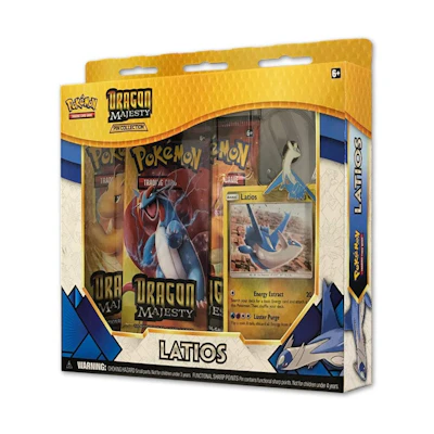 2018 Poké TCG Dragon Majesty Pin Collection Latios