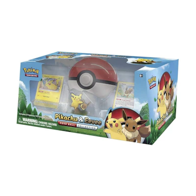 2018 Poké TCG Pikachu & Eevee Poke Ball Collection