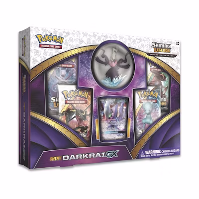 2018 Poké TCG Shining Legends Figure Collection Shiny Darkrai GX