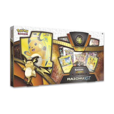 2018 Poké TCG Shining Legends Special Collection Raichu GX