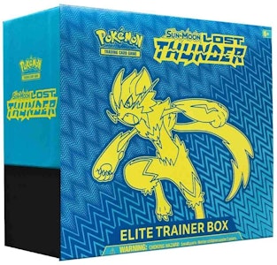 2018 寶可夢集換式卡牌遊戲 太陽與月亮 失落之雷 精英訓練家盒 Buy 2018 寶可夢集換式卡牌遊戲 太陽與月亮 失落之雷 精英訓練家盒