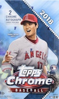 2018 Topps Chrome Baseball Hobby Box 2018 Topps Chrome Baseball Hobby Box