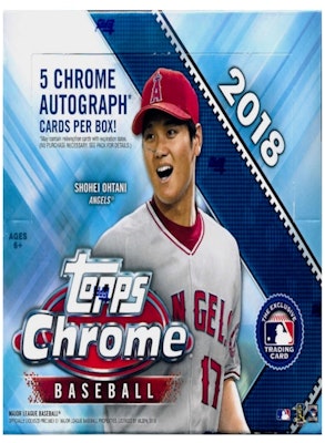 2018 Topps Chrome Baseball Jumbo Box Buy 2018 Topps Chrome Baseball Jumbo Box