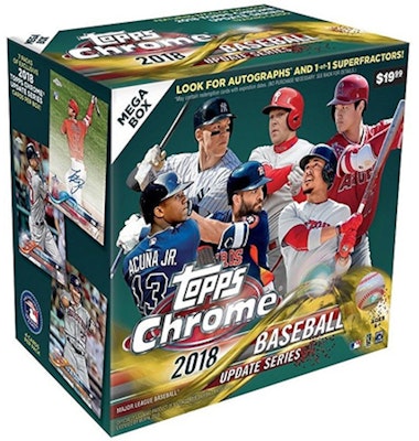2018 Topps Chrome Update 系列棒球巨無霸盒 Buy 2018 Topps Chrome Update 系列棒球巨無霸盒