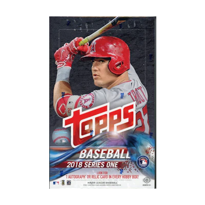 2018 Topps Series One Baseball Hobby Box