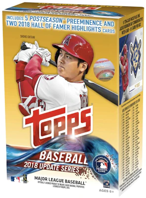2018 年 Topps Update 棒球閃卡盒 Buy 2018 年 Topps Update 棒球閃卡盒