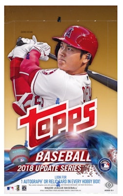 2018 Topps Update Baseball Hobby Box Buy 2018 Topps Update Baseball Hobby Box